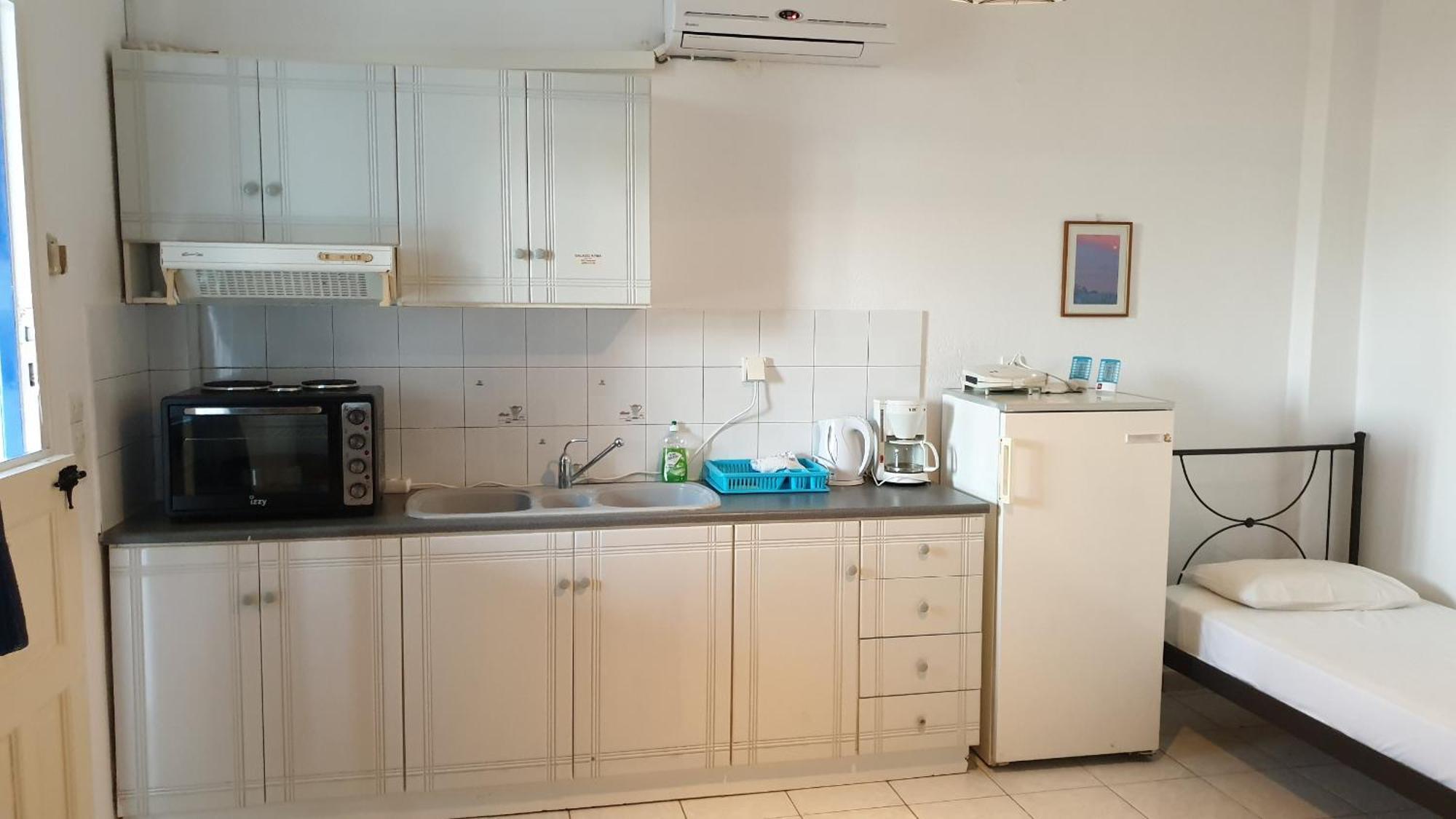 Galazio Kyma Apartment Агиос Йоанис Стая снимка
