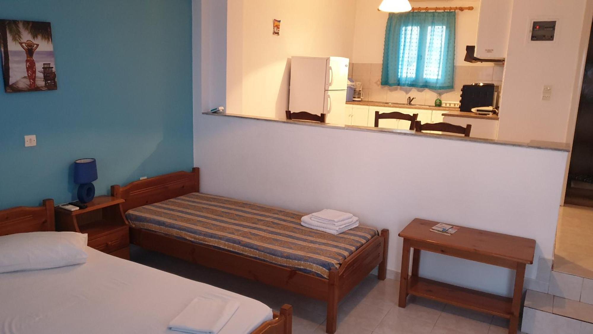 Galazio Kyma Apartment Агиос Йоанис Стая снимка