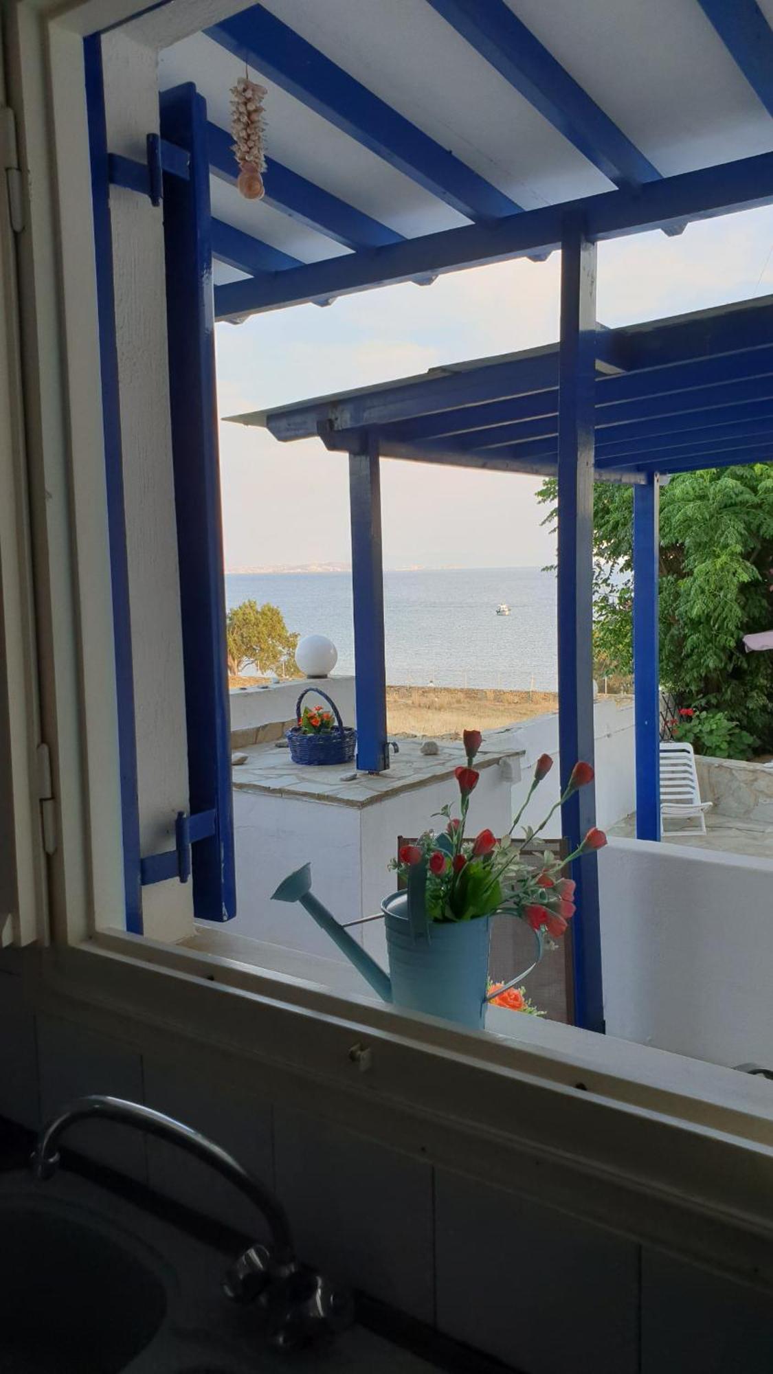 Galazio Kyma Apartment Агиос Йоанис Стая снимка